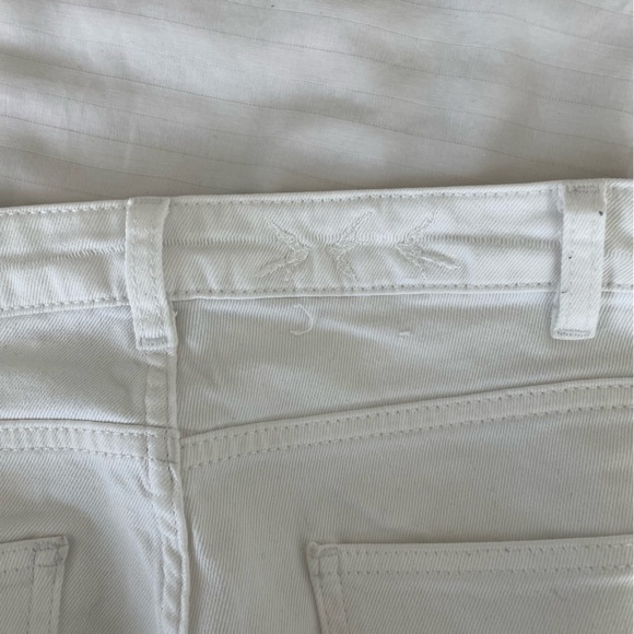 Scanlan Theodore White High-Rise Jeans - 27 - Picture 4 of 4